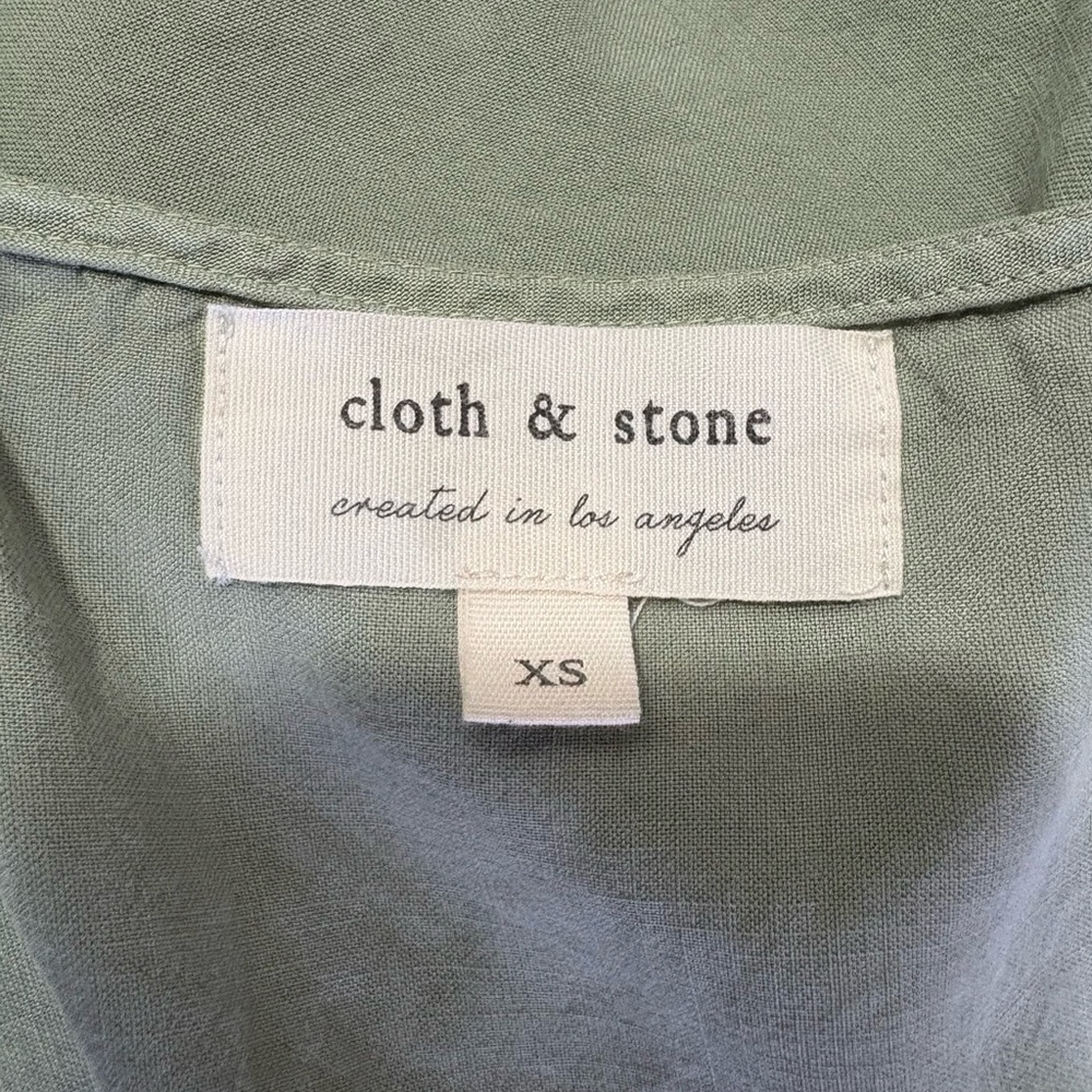 CLOTH & STONE Matcha Green Maxi Dress - Picture 9 of 10